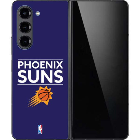 NBA Phoenix Suns Standard - Purple Galaxy Z Fold5 5G Skin